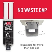 J-B Weld Plasticbonder Black Syringe Epoxy Adhesive 25 ml
