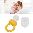 thumbnail image 4 of Fruit  Feeder, Multi Function Food Grade Detachable Food Feeder   For Feeding Yellow, 4 of 8