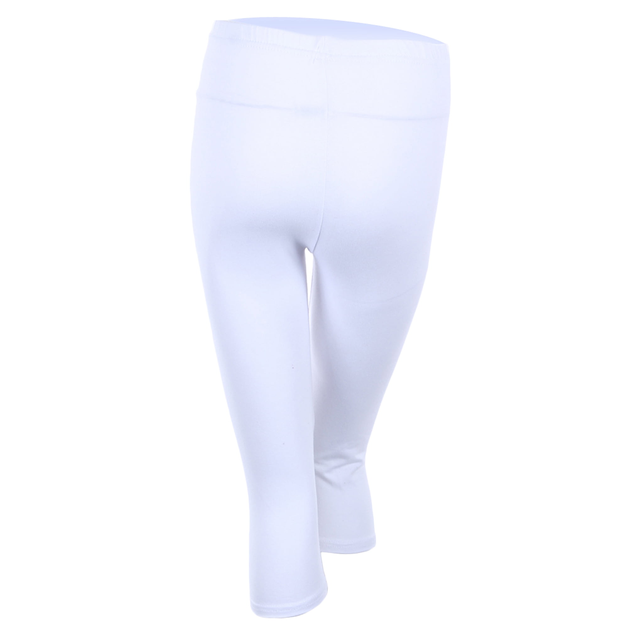 white crop leggings plus size