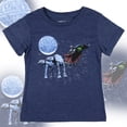 thumbnail image 3 of Star Wars Infant & Toddler Boys Blue Darth Vader Christmas Sled T-Shirt, 3 of 5