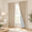 B | Beige-52"W x 90"L (Pack of 2)-Back Tab, variant on Beige Blackout Polyester Curta84 Inch Long Thermalulated Room Darkening Lined Curtain Drapes Luxury Tab Windows For Bedroom Living