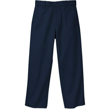 George Boys School Uniform Flat Front Pants (Little Boys & Big Boys)