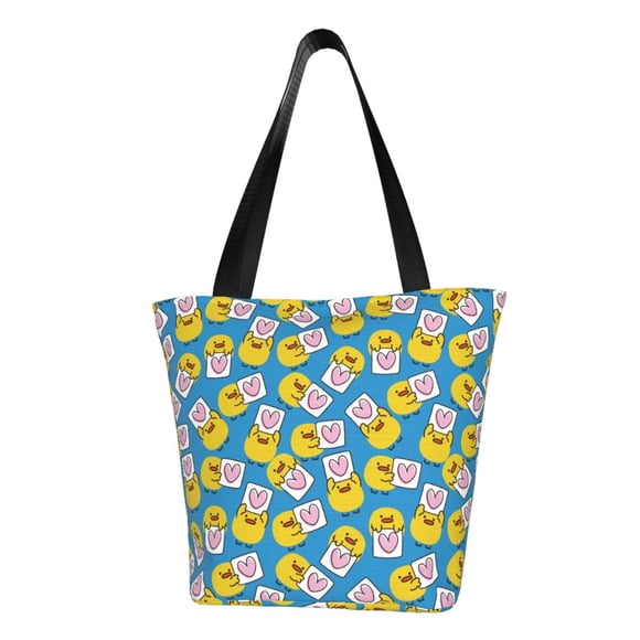 Matuu Lovely Duck for Women’s Casual Shoulder Tote Bag Handbag For Women Work College Travel Business Shopping