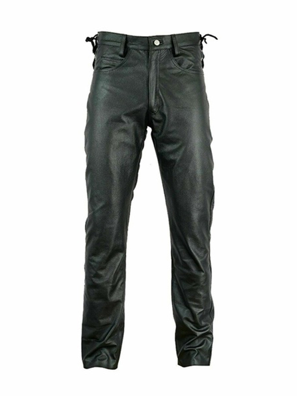 leather wrangler pants