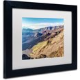 thumbnail image 2 of Trademark Fine Art 'Kalahaku Lookout' Canvas Art by Pierre Leclerc, White Matte, Black Frame, 2 of 4
