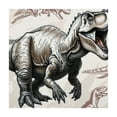 thumbnail image 4 of Acheng Dinosaur Square Tablecloth Full Width Single-Sided Printing 100% Polyester Fiber 52*52, 4 of 8