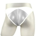 thumbnail image 4 of Homenesgenics Underwear for Women Plus Size under $10 Men's Erotic Underwear Semi Transparent Sexy Mesh Pants White One Size, 4 of 4