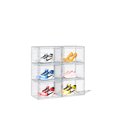 thumbnail image 4 of 6Pcs Shoe Box Set, Big White Plastic Mesh Modular Design for Home Storage, 33.5*29.5*22cm, 4 of 8