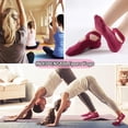 thumbnail image 2 of JSBelle 4 Pares de Calcetines de Yoga, Calcetines Antideslizantes para Yoga Pilates, Ballet, Entrenamiento Descalzo, Baile, Fitness,4 pares, 2 of 2