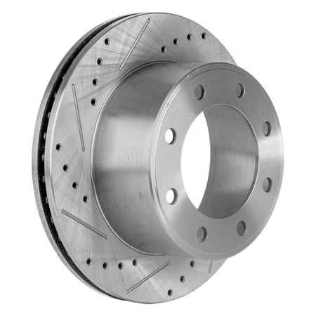 Performance Brake Disc Compatible With Ford F-350 Super Duty King Ranch 8 Cyl 6.4L F-350 Super Duty King Ranch 8 Cyl 6.7L 2005-2012 By 54141 680394 48880394 60054199 54141G