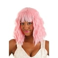 thumbnail image 1 of Women's Light Pink Wavy Wig, 1 of 4