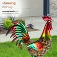 thumbnail image 3 of Alpine Corporation 16" Rooster Garden Statue, 3 of 13