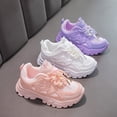 thumbnail image 6 of Otqutp Running Sneakers for Girls Breathable Mesh Non-Slip Running Shoes Lightweight Slip-On Athletic Shoes with Drawstring, 6 of 8