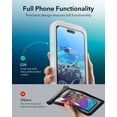 thumbnail image 4 of Ipx8 Floating Waterproof Cell Phone Bag For Iphone 15 Series,iPhone 15 Pro Max, 4 of 7