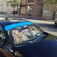 thumbnail image 5 of 3D Fox Car Auto Sunshades Windshield Heat Protection Sun Shades Univeral Fit Cars Suv Truck, 5 of 6