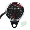 thumbnail image 1 of Indicateur de Vitesse 12V Moto 0-160KM/H Odomètre Rétroéclairage LED Clignotant, 1 of 8