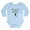 Sky Blue, variant on CafePress - Ski Like My Mommy Body Suit - Long Sleeve Cotton Baby Bodysuit