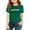 Z-a-green, variant on HIPYLO Cream Crop Top Basic Top Preppy Clothes for Girls 10-12 Girls Sleep Shirt Girls White Blouse Size 8 Girls T Shirts Junior Shirts for Teen Girls Tight Shirts Flower Girl Shirt Black Tshirt