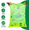 thumbnail image 3 of Certified Compostable Dog Poop Bags, 120 Count, Plant Based, Eco Friendly, Extra Strong, Leakproof, No Odor, Pet Supplies, 3 of 4