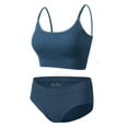 thumbnail image 4 of WILLBEST Brasier Sin Varillas Lencería Sexy Francesa Para Mujer, Sujetador Deportivo De Talla Grande, Fino, Sin Aros De Acero, Fruncido En El Pecho, Camisola Deportiva, 4 of 4