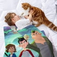 thumbnail image 2 of Blanket The Last Kids on Earth for Boys Girls Lightweight Kids Throw Blanket Cute Soft Blankets Flannel Plush Blankets Gifts 30x40in, 2 of 7