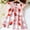 Multicolor625, variant on Amidoa Girls Summer Dresses A-Line Flowy Short Sleeve Casual Floral Print Midi Sundress Hot Pink Size 9