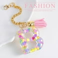 thumbnail image 2 of CCINPPY Letter Accessories For Cup 1 PCS Cute Initial Keychain Handle For Tumbler For Women Girls, 2 of 4