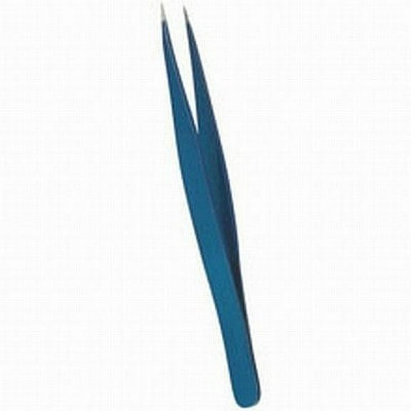 Satin Edge Fine Point Tip Tweezer / Blue (SE-2054)