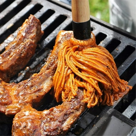 

YMH BBQ Basting Mop Brush with Replacement Head for Kitchen Cooking Tool Accessories
