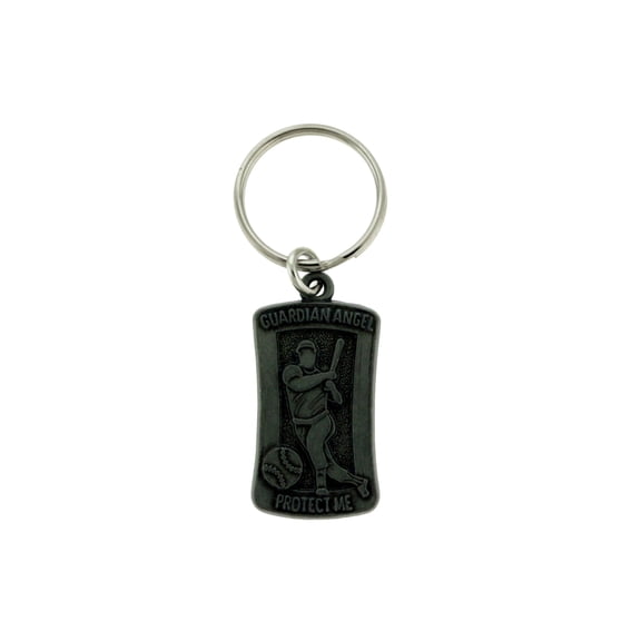 Sports Theme Baseball Guardian Angel Key Chain KEKC5002