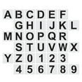 WAXIAYU 36 Alphabet & Number Stencils for Art & Craft (4In)