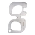 thumbnail image 2 of veasfak 1 Piece Round Angle Ruler DIY Leather Template Accs Sewing Tool Measure R Rule, 2 of 8