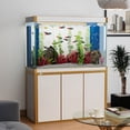 thumbnail image 6 of Aqua Dream 175 Gallon Tempered Glass All-in-one Aquarium White and Gold, 6 of 6