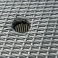 thumbnail image 3 of Oxford Outdoor 5 Piece Grey Wicker Dining Set with Cushions, 3 of 10