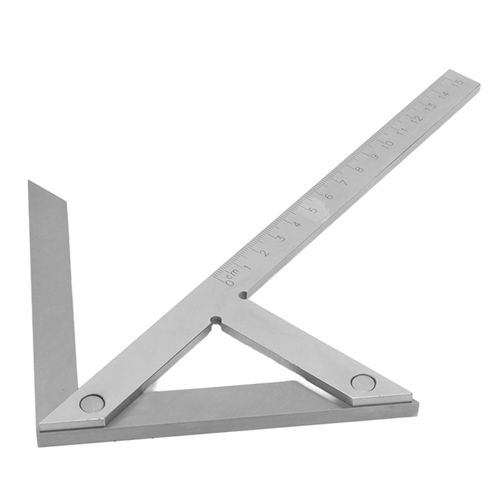 Fugacal Center Finder Line Gauge,Center Angle Gauge Stainless Steel