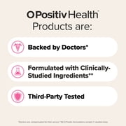 O Positiv URO Vaginal Moisture + Mood Vitamin Capsules for Moisture, Mood & Relaxation, 60 Count