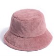thumbnail image 1 of Sombrero De Cubo De Pelo De Conejo Artificial A La Moda, Sombrero De Pescador Cálido Unisex Para Otoño E Invierno, Sombrero De Lavabo De Felpa De Color Sólido Eigraketly AP006790-04, 1 of 5