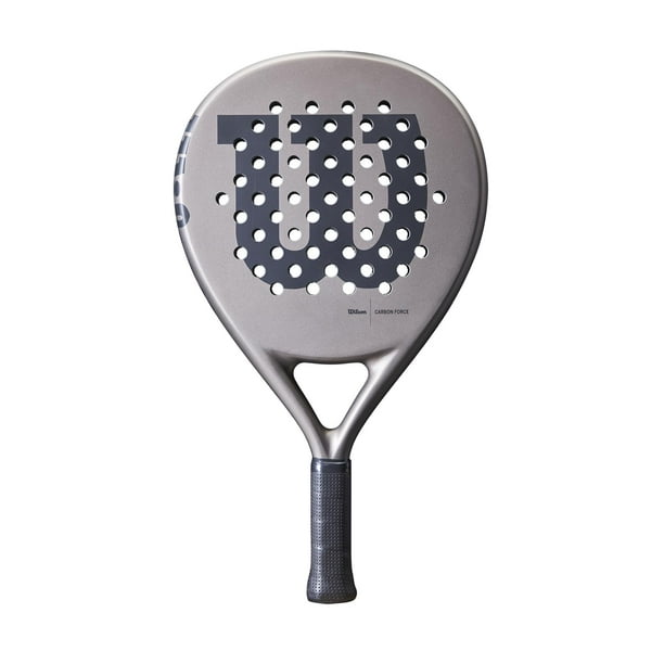 Pala de pádel Wilson Carbon Force Team gris/azul marino