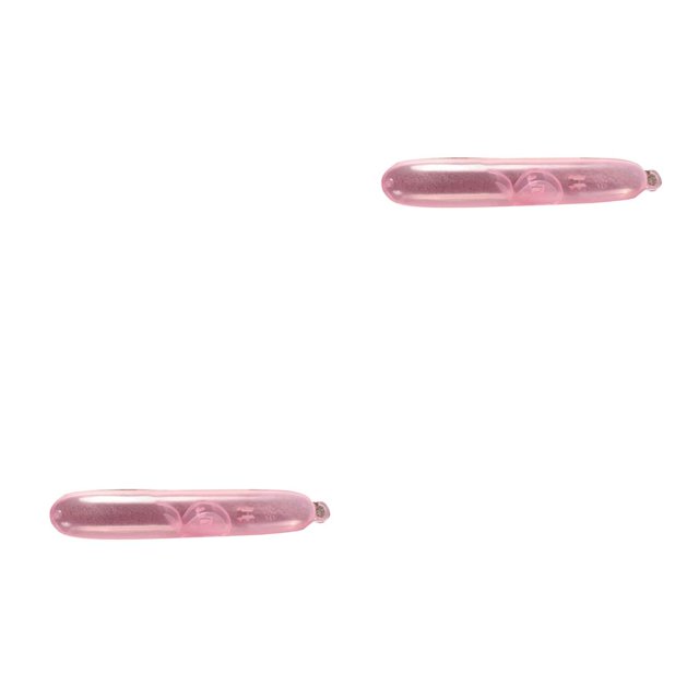 braveheart Travel Portable Toothbrush Storage Box Plastic Lightweight Clear Toothbrush Holder Organizer Case by clear pink 2Set
