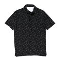 thumbnail image 3 of SCALES Palm Shade Short Sleeve Polo Grey, Large, 3 of 3