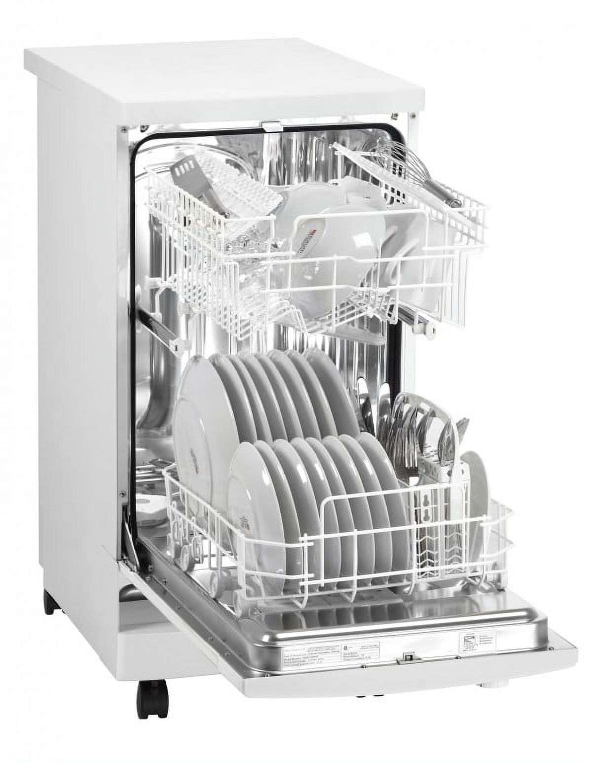 Danby 18" Portable Dishwasher in White - image 2 of 4