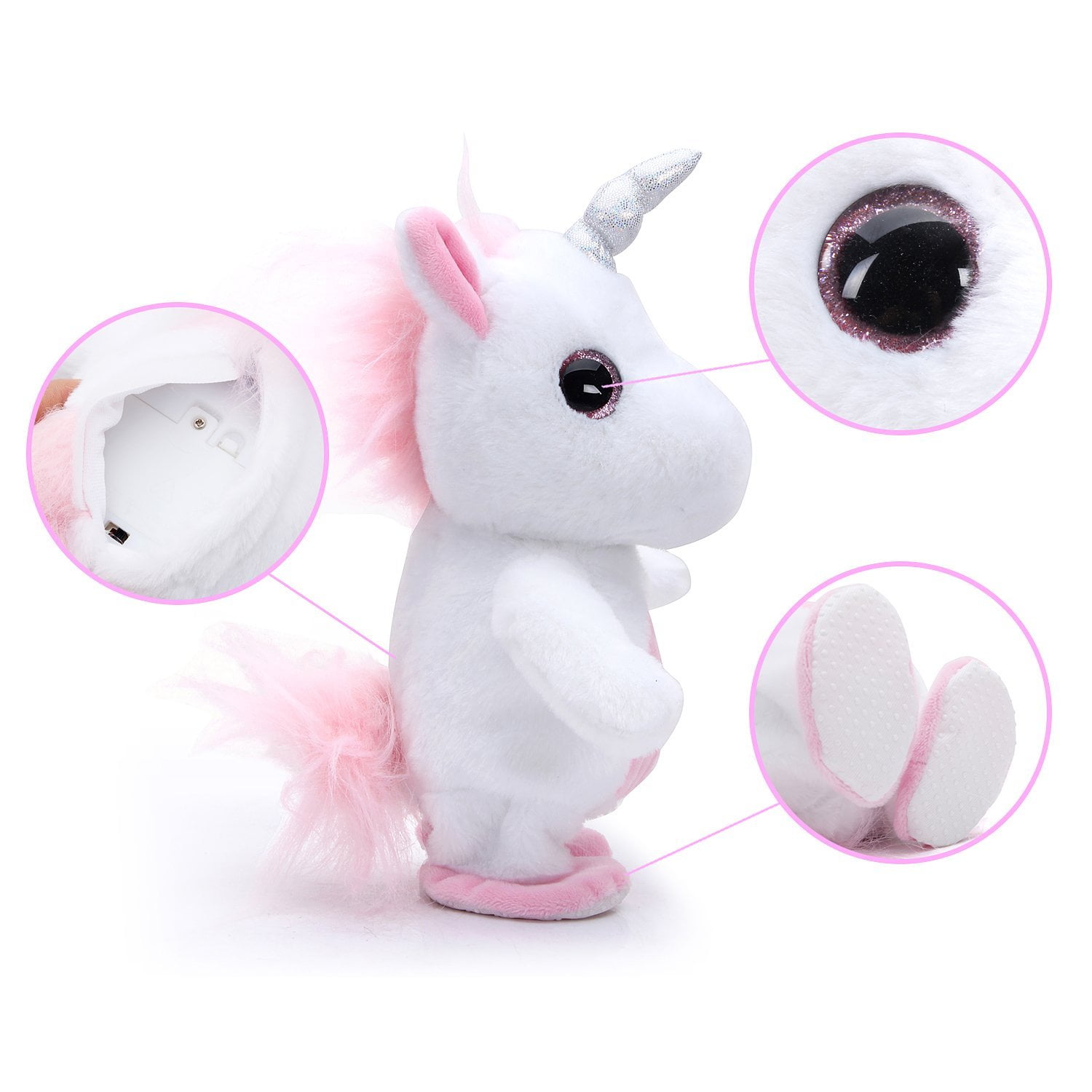 woodyotime moving and talking unicorn