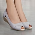thumbnail image 2 of TOWED22 Women's Pointed Toe Mules Slides Rhinestone Wedding Flats Shoes Slip-on Backless Loafer(Grey,8.5), 2 of 5