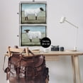 thumbnail image 4 of Stupell Industries Sheep Duo in Pasture Animals & Insects Painting Gray Floater Framed Canvas Art Print Wall Art, 21 x 17, Set of 2, 4 of 10