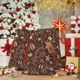 thumbnail image 6 of Naloa Coffee and Flowers Drawstring Christmas Bags, 3D Xmas Gift Bags, Christmas Wrapping Bags, Xmas Goodie Bags, Treat Pouch Bags, Party Favor Bags-Medium, 6 of 9