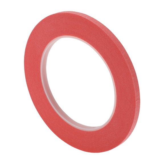 Unique Bargains Painters Tape Easy Removal Masking Master Tape 140U Pink 0.2 Inches x 52.5 Yards