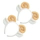 thumbnail image 2 of 2 unids adorable cuerno de cuerno cordero oreja suave mujer diadema maquillaje cabeza banda, 2 of 6