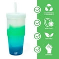 thumbnail image 3 of Silipint: Silicone 32oz Straw Tumbler: Mountain Air, 3 of 6