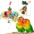 thumbnail image 4 of Juguetes para Pájaros Colgantes, Juguetes de Campana de Pájaros Pájaros Juguetes para Masticar Pájar, 4 of 7