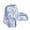 Blue, variant on Pink Ruffled Edge Floral Reading Backrest Pillow With Top Handle Soft Lounge Cushion For Bedroom Dorm Leisure Use